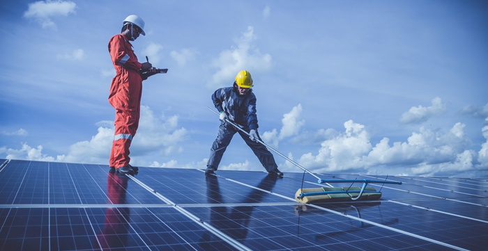affordable residential solar panel cleaning los angeles