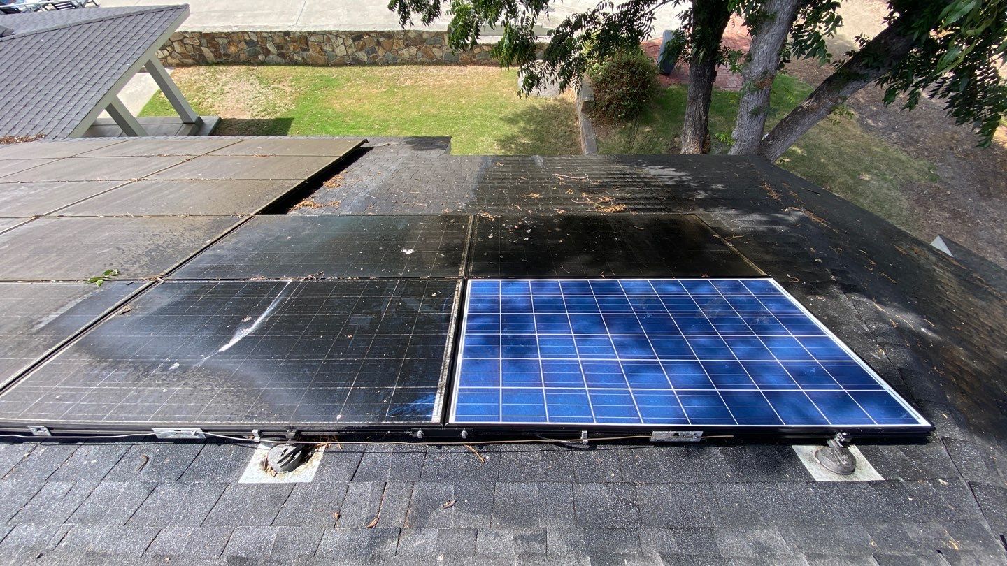solar panel cleaning signal hill california
